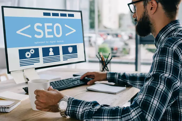 SEO expert working on website optimization - Digi Brand Nova